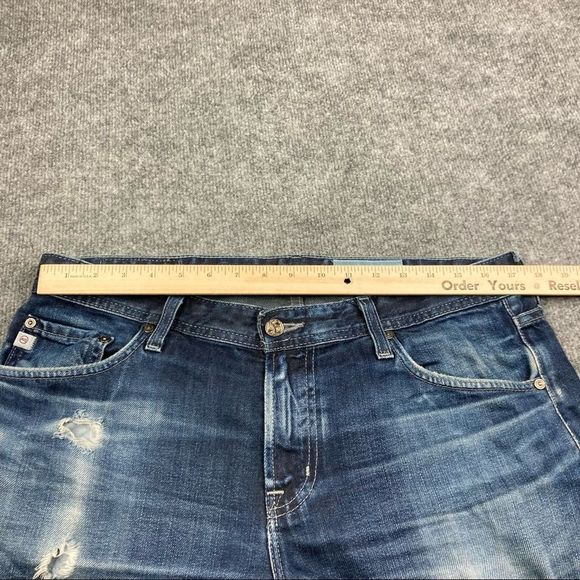 Adriano Goldschmied AG-ED The Graduate Jean-Sz 33R distressed jeans - Picture 4 of 12